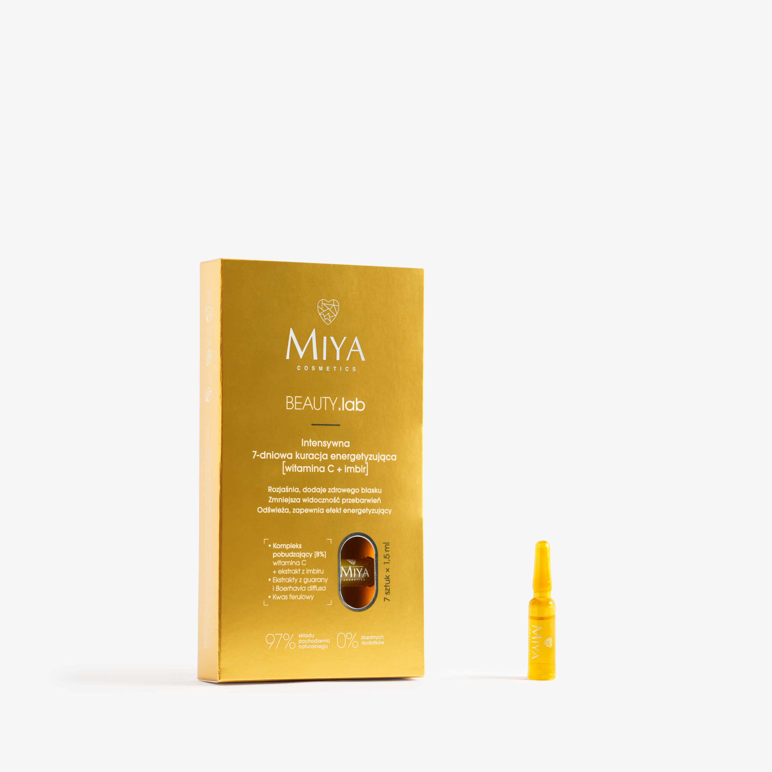 Intensive 7-day energizing treatment [vitamin C + ginger]