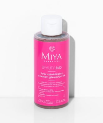 Tonik rozświetlający z kwasem glikolowym 5% - Miya Cosmetics