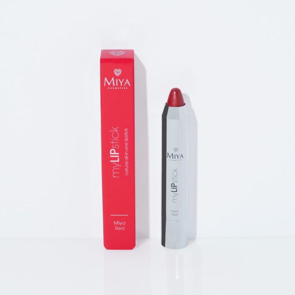 myLIPstick  Natural care all-in-one lipstick, Miya Red