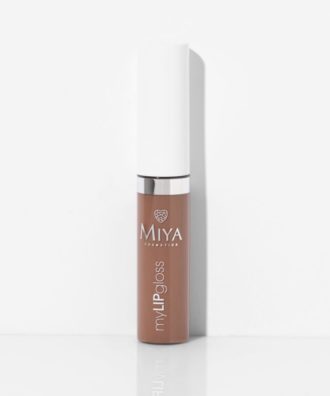 Natural hydrating lip gloss with oils, waxes and vitamins, Miya Nude