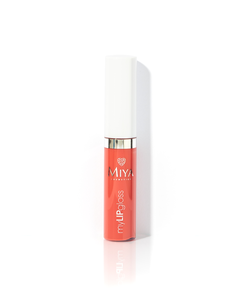 Natural hydrating lip gloss with oils, waxes and vitamins, Miya Rosé