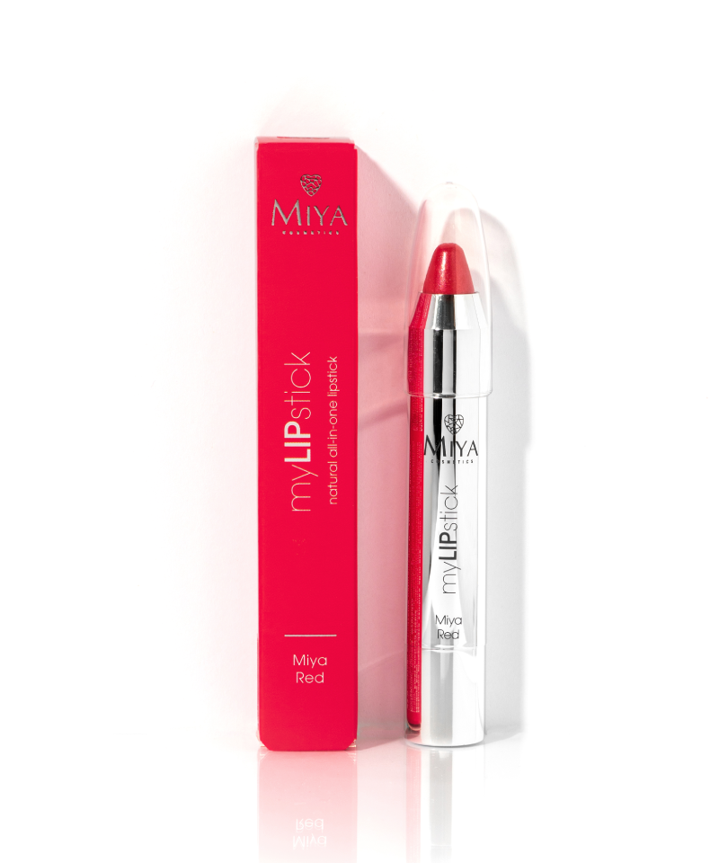 myLIPstick  Natural care all-in-one lipstick, Miya Red